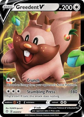 Greedent V, Shining Fates