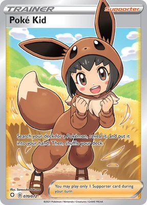 Poke Kid (Full Art), Shining Fates