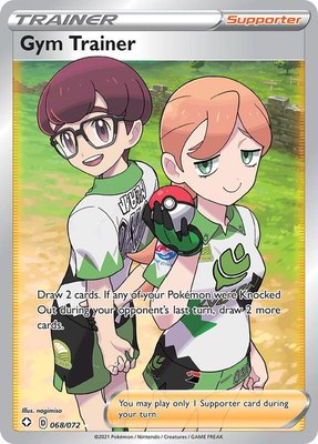 Gym Trainer (Full Art), Shining Fates