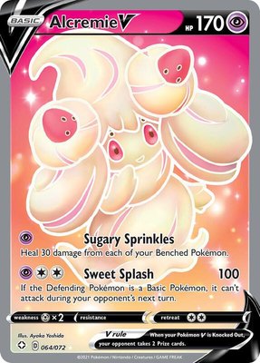 Alcremie V (Full Art), Shining Fates