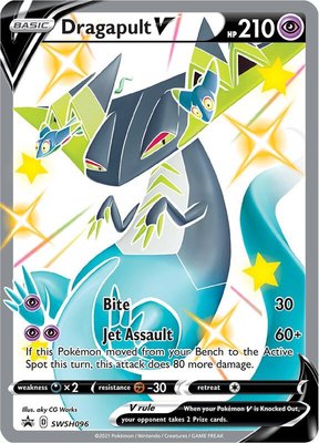 Dragapult V, Sword & Shield Promo Cards
