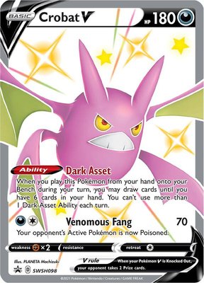 Crobat V, Sword & Shield Promo Cards