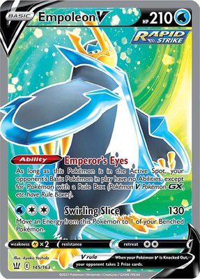 Empoleon V (Full Art), Battle Styles