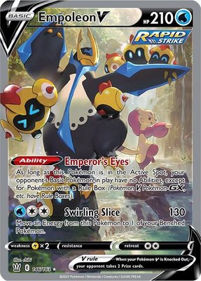 Empoleon V (Alternate Full Art), Battle Styles