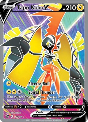 Tapu Koko V (Full Art), Battle Styles