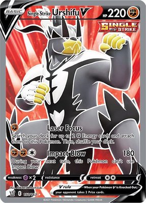Single Strike Urshifu V (Full Art), Battle Styles