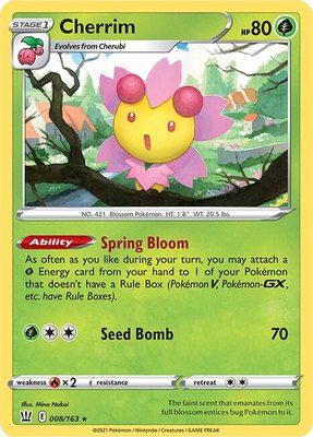 Cherrim, Battle Styles