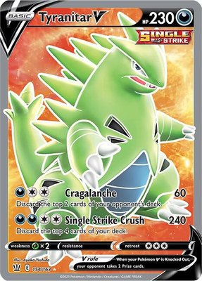 Tyranitar V (Full Art), Battle Styles