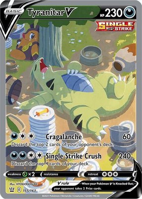 Tyranitar V (Alternate Full Art), Battle Styles
