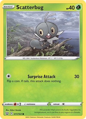 Scatterbug, Battle Styles
