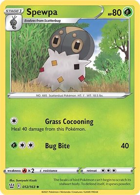 Spewpa, Battle Styles