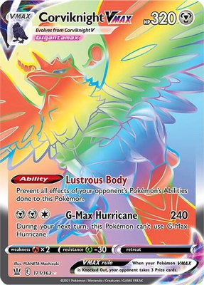 Corviknight VMAX (Secret), Battle Styles