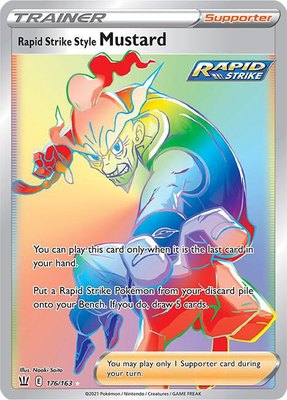 Rapid Strike Style Mustard (Secret), Battle Styles