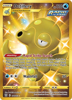 Octillery (Secret), Battle Styles