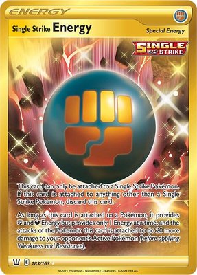 Single Strike Energy (Secret), Battle Styles
