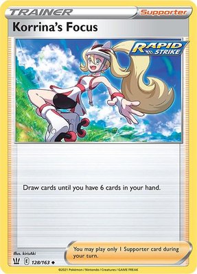 Korrina's Focus, Battle Styles