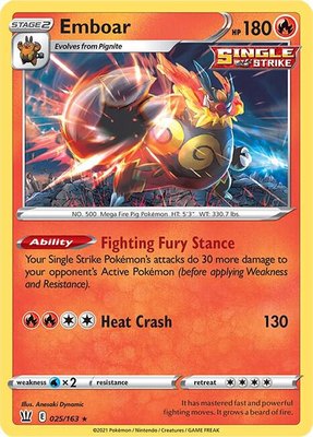 Emboar, Battle Styles
