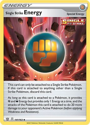 Single Strike Energy, Battle Styles