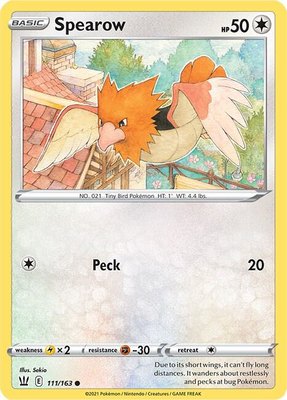 Spearow, Battle Styles