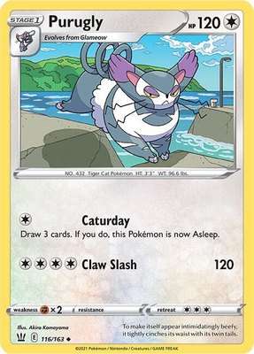 Purugly, Battle Styles
