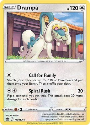 Drampa, Battle Styles