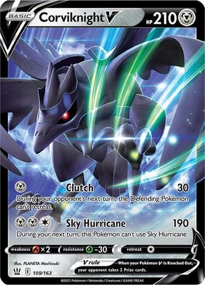 Corviknight V, Battle Styles