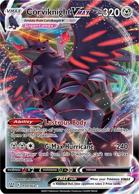 Corviknight VMAX, Battle Styles