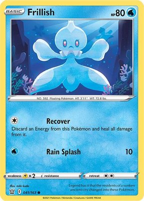 Frillish, Battle Styles