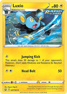 Luxio, Battle Styles