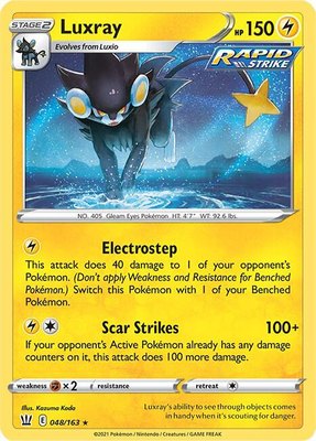 Luxray, Battle Styles