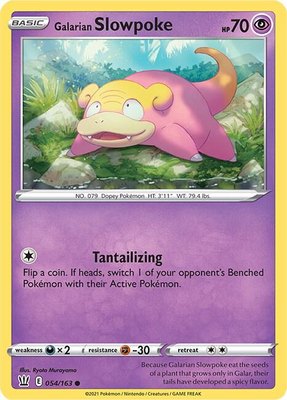 Galarian Slowpoke, Battle Styles