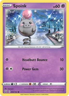 Spoink, Battle Styles