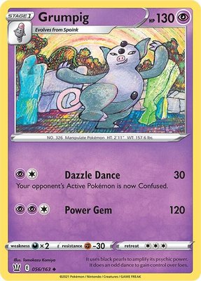 Grumpig, Battle Styles