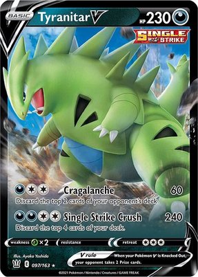 Tyranitar V, Battle Styles