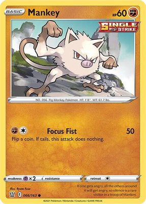 Mankey, Battle Styles