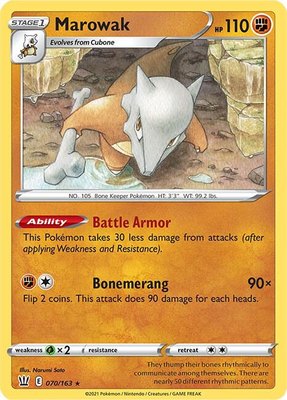 Marowak, Battle Styles