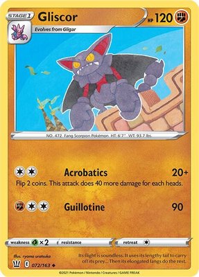 Gliscor, Battle Styles