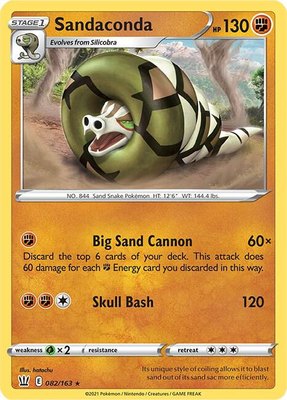 Sandaconda, Battle Styles