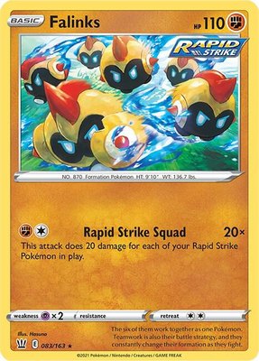 Falinks, Battle Styles