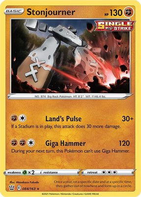 Stonjourner, Battle Styles