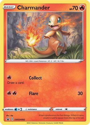 Charmander, Sword & Shield Promo Cards