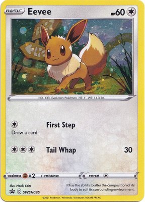 Eevee, Sword & Shield Promo Cards