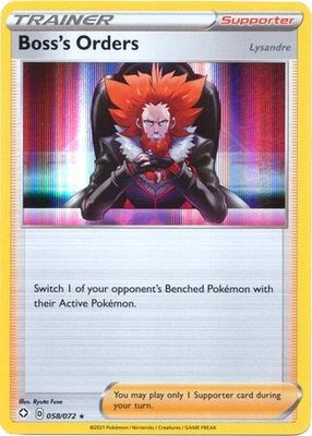 Boss's Orders [Lysandre], Deck Exclusives