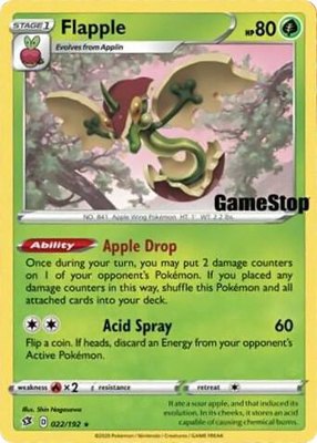 Flapple (Gamestop Exclusive), Miscellaneous Cards & Products