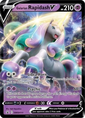 Galarian Rapidash V, Sword & Shield Promo Cards