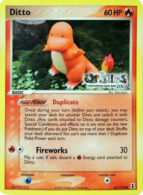 Ditto (Origins International Game Expo 2007), Nintendo Promos