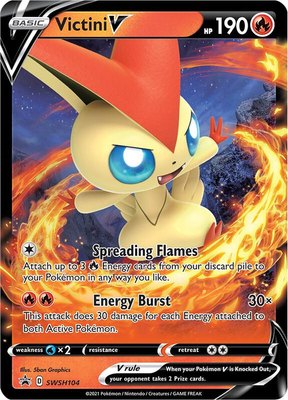 Victini V, Sword & Shield Promo Cards