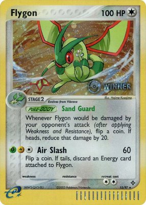 Flygon (Pokemon League) [Winner], League & Championship Cards