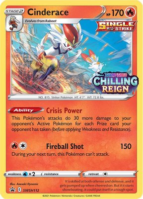 Cinderace (Prerelease), Sword & Shield Promo Cards