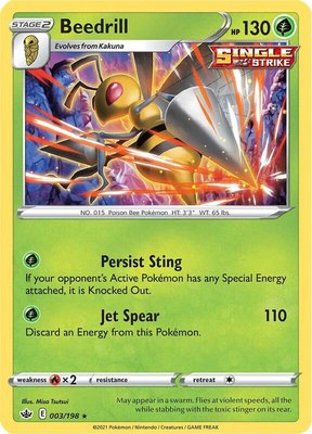 Beedrill, Chilling Reign